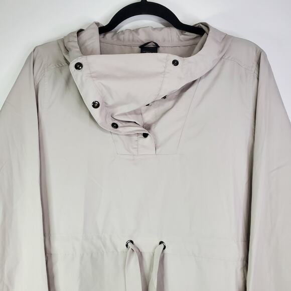 Nau Women's S Anorak Sand Mid-length Hooded Lightweight windbreaker Recycled - Picture 6 of 14